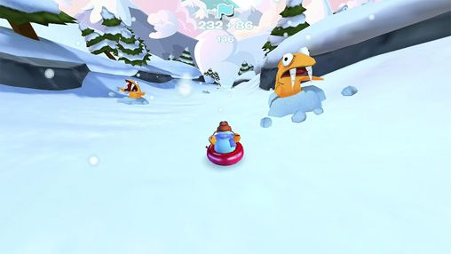 Club penguin: Sled racer