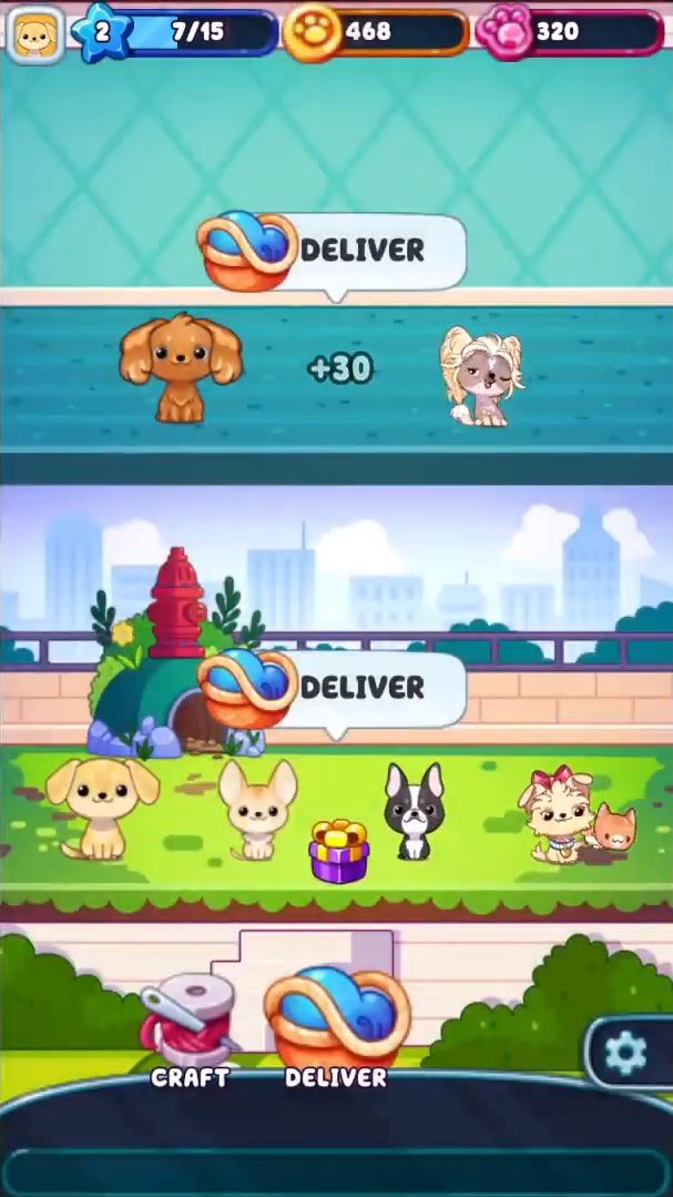 Dog Game - The Dogs Collector! screenshot 1