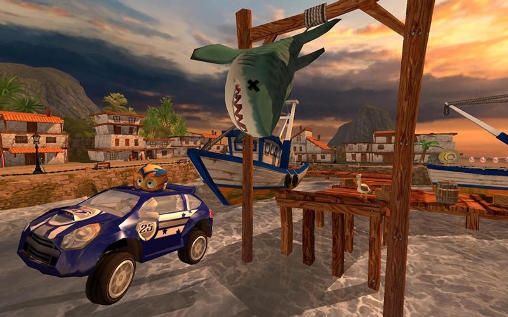 Beach buggy racing captura de pantalla 1