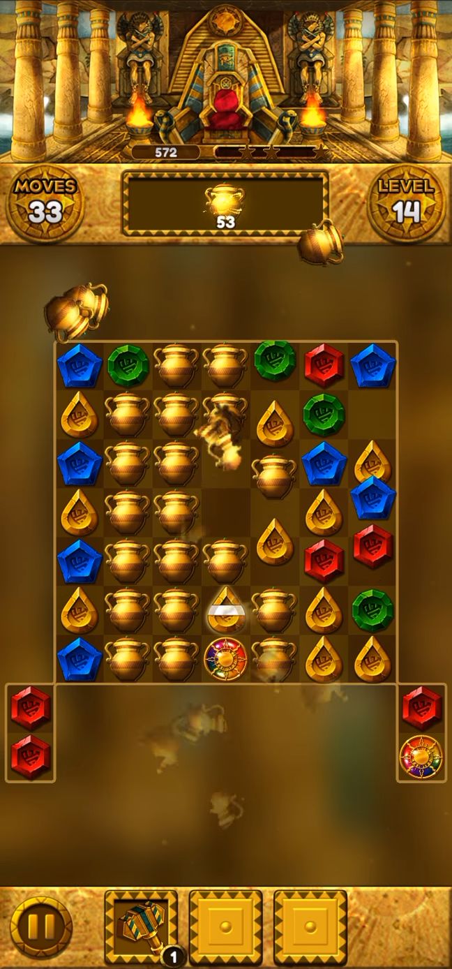 Jewel Queen: Puzzle & Magic capture d'écran 1