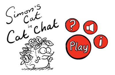 logo O gato do Simon - Bate-papo de gato