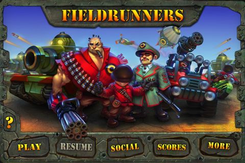 Fieldrunners in Russian