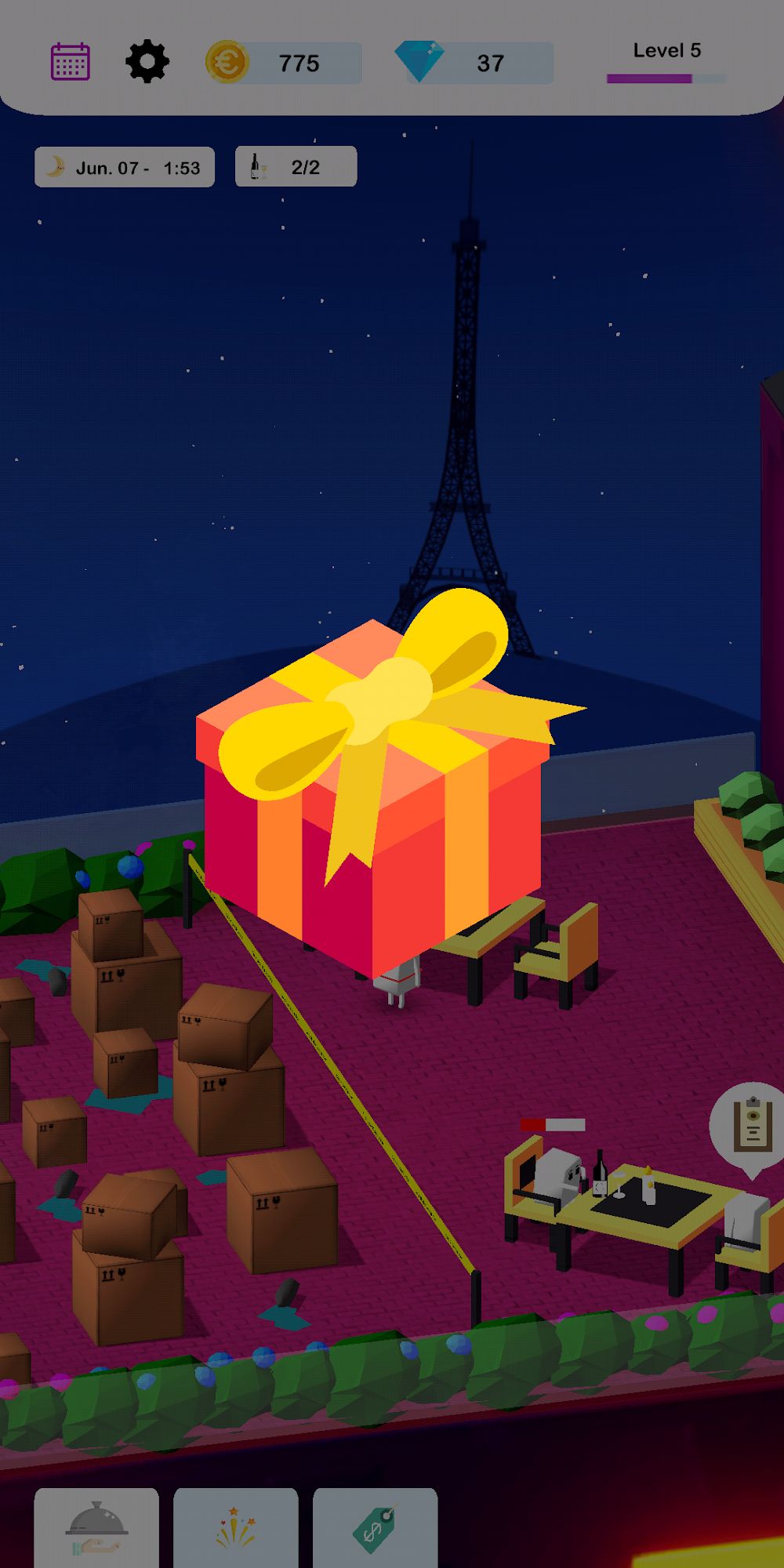 The Roof - French Cooking Game screenshot 1