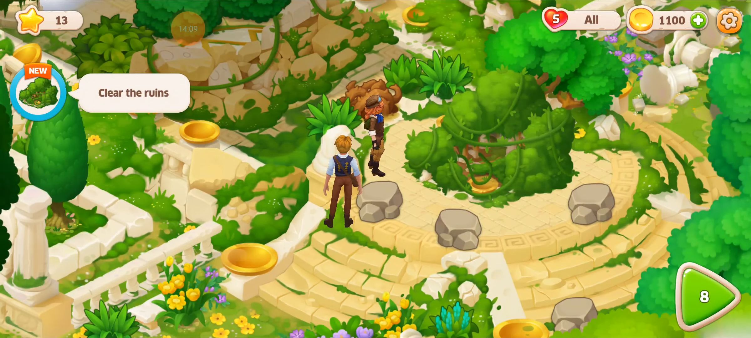 Puzzle Odyssey: adventure game capture d'écran 1