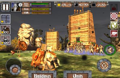 Jogos de ação Heróis e os seus Castelos