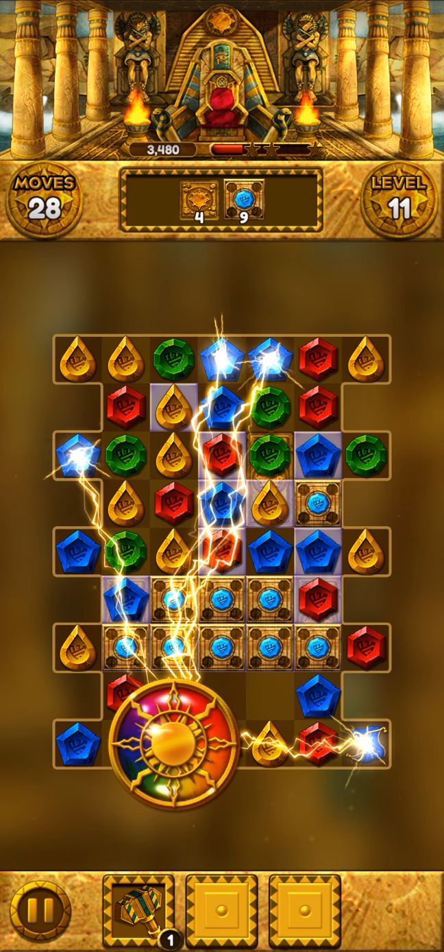 Jewel Queen: Puzzle & Magic screenshot 1