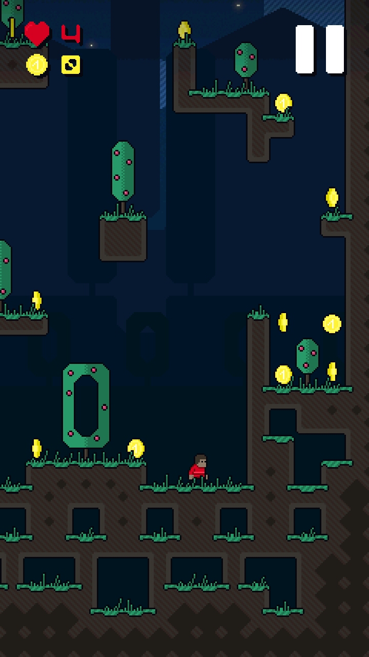 Android用 Pixels can jump: 2D Pixel Game