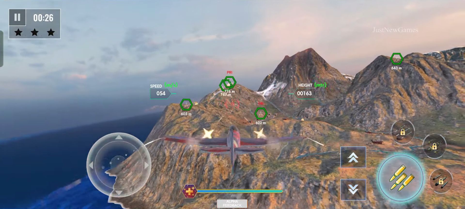 Fighter Pilot: Iron Bird captura de pantalla 1