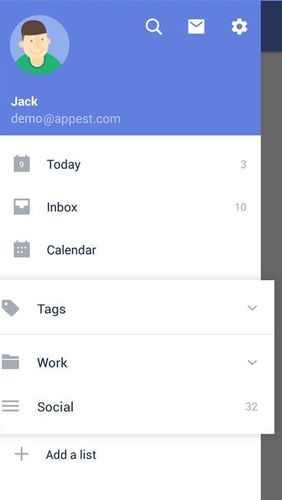 Android app TickTick: To do list with reminder, Day planner