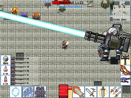 Dawn of warriors in Russian