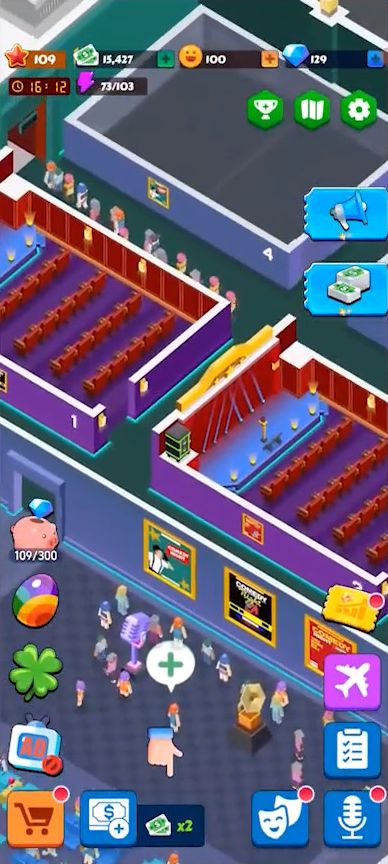 Idle Comedy Central Tycoon screenshot 1