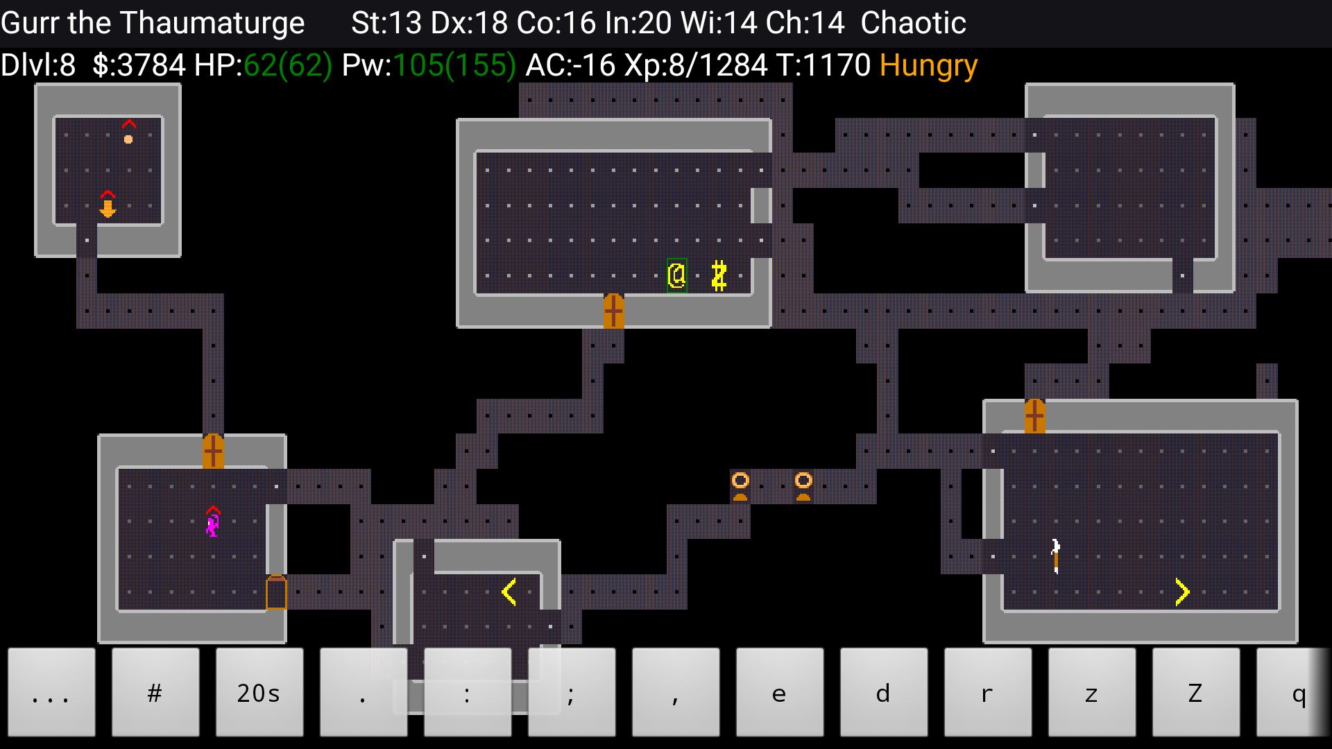 NetHack screenshot 1