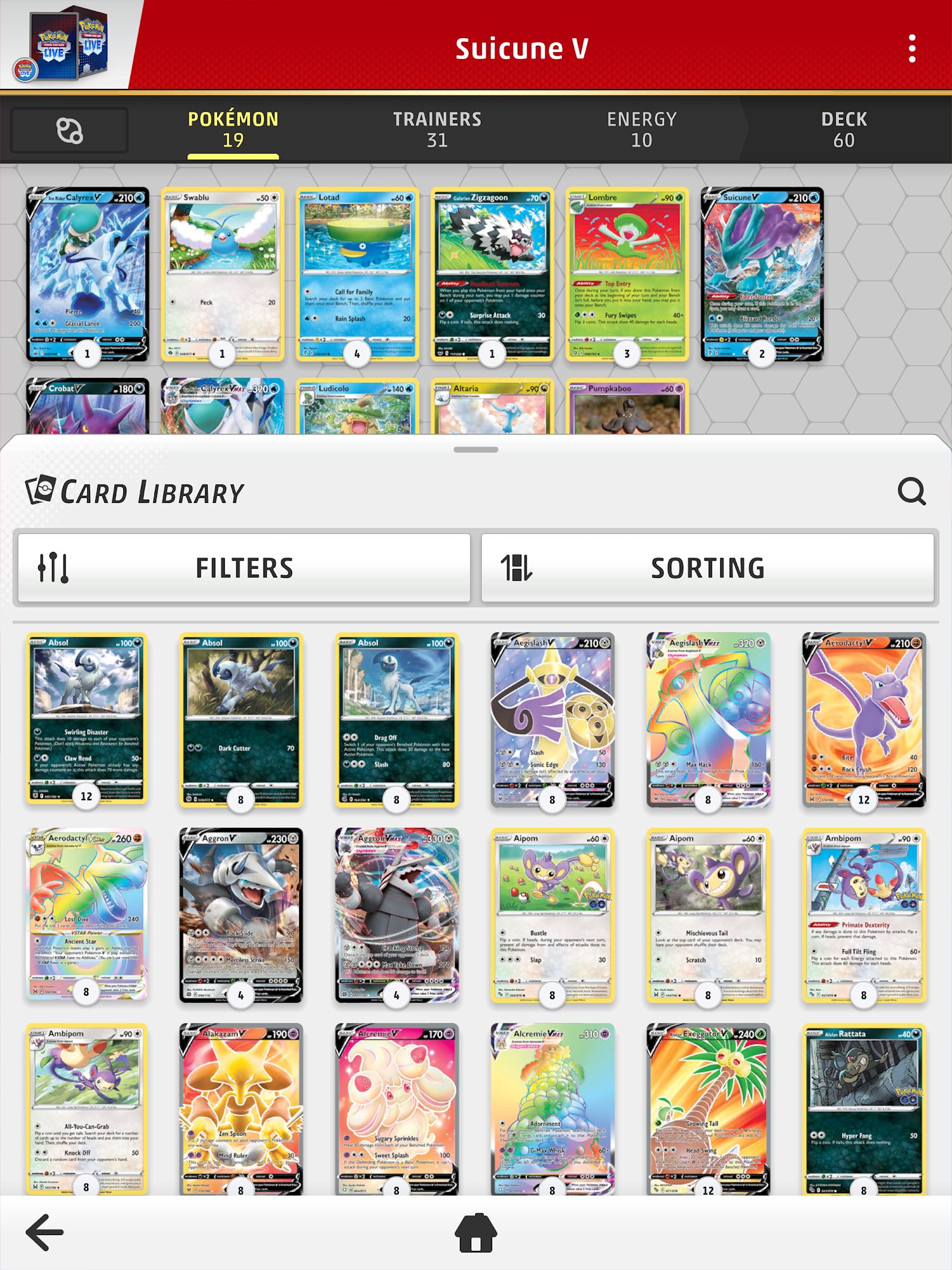 Pokémon TCG Live pour Android