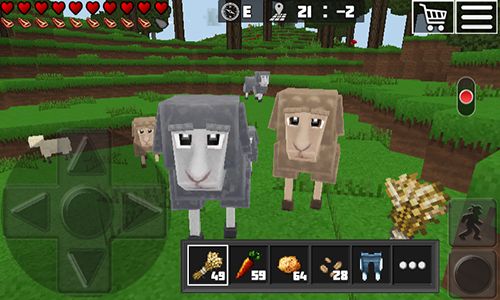 World of cubes: Survival craft