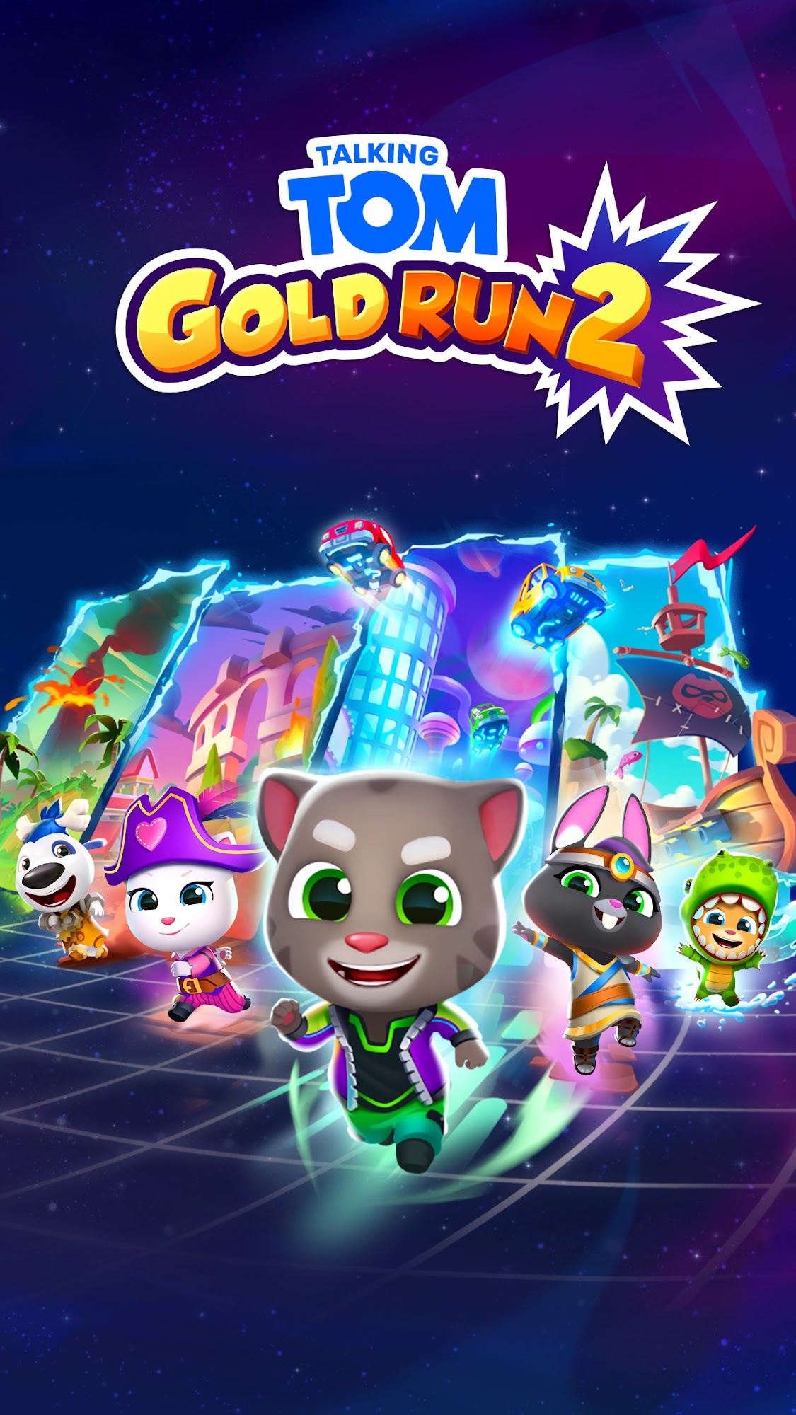 Talking Tom Gold Run 2 screenshot 1