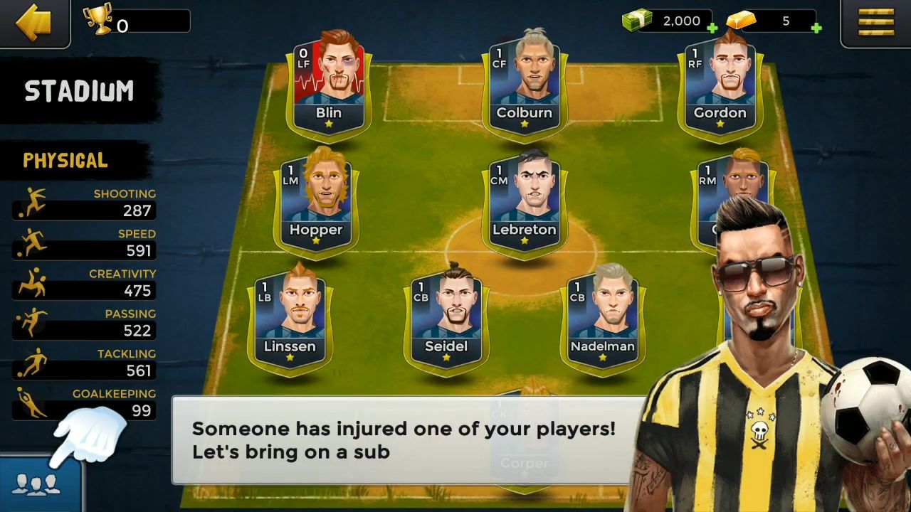 Underworld Football Manager 2 - Bribery & Sabotage para Android