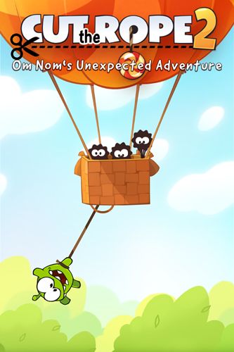 logo Cut the rope 2: Om-Nom's unexpected adventure