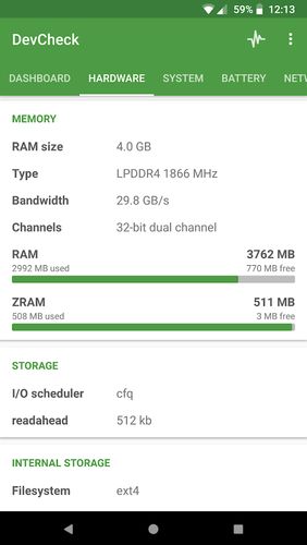 Picture DevCheck: Hardware and System info