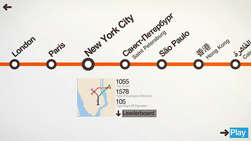 Mini metro screenshot 1