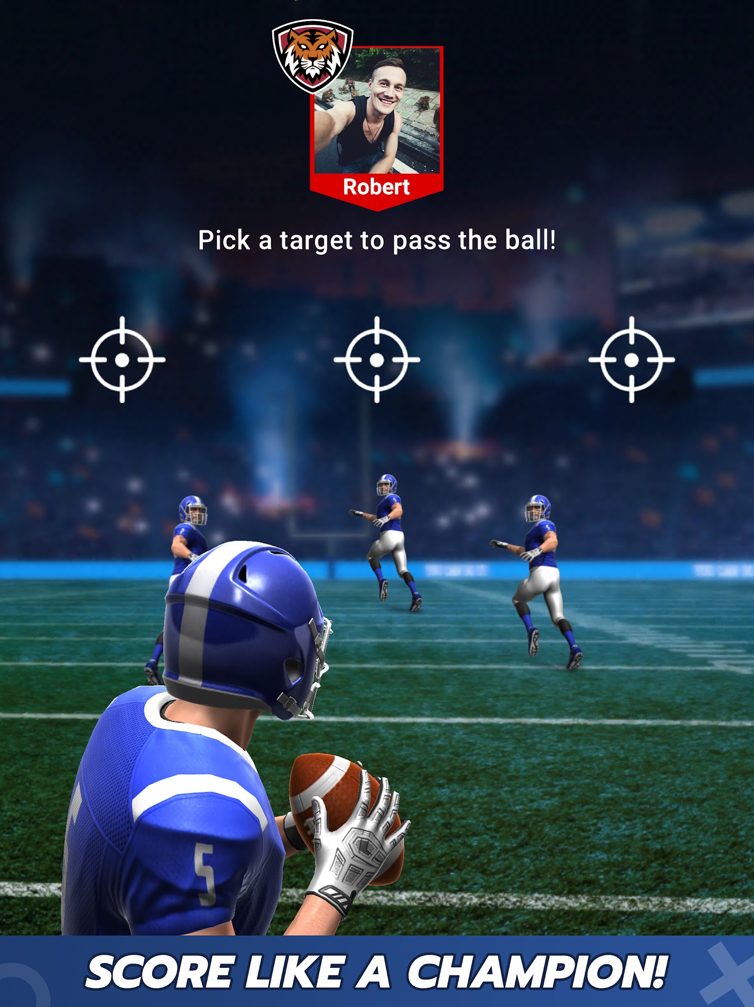 Football Battle - Touchdown! captura de tela 1