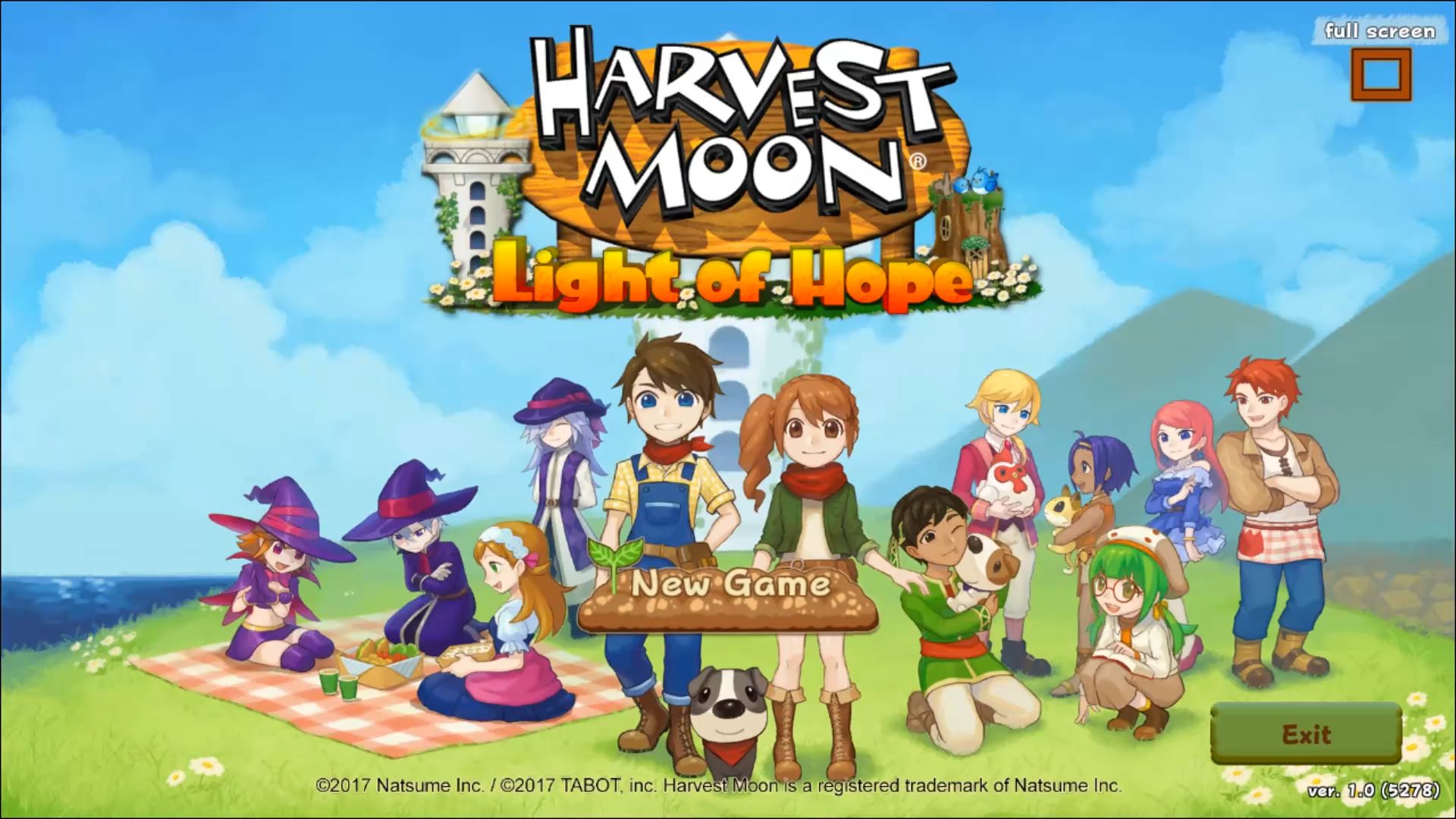 Harvest Moon: Light of Hope スクリーンショット1