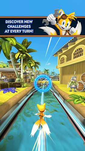 Corrida de Sonic 2: Sonic Boom para iPhone grátis