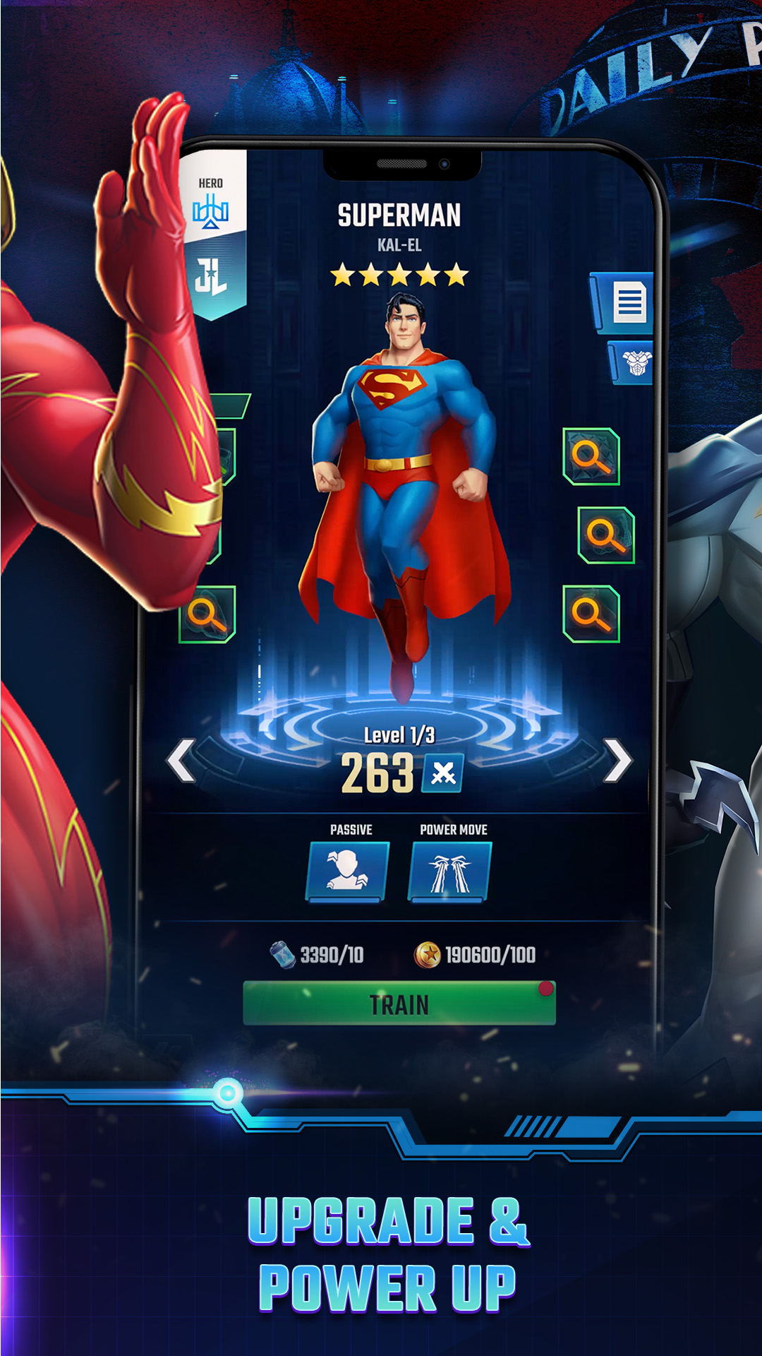 DC Heroes & Villains: Match 3 screenshot 1