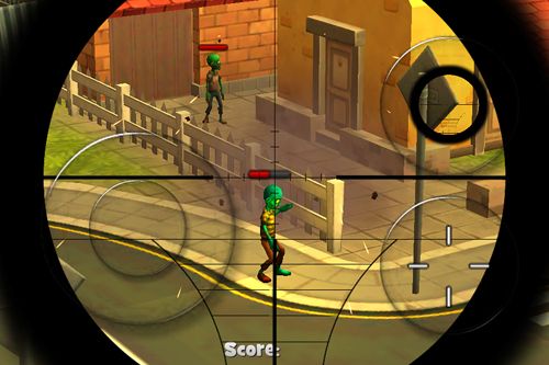 Zombie town: Sniper shooting for iPhone for free