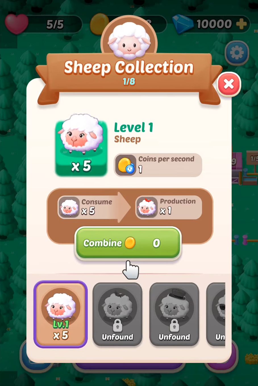 Merge Farm : Animal Rescue スクリーンショット1