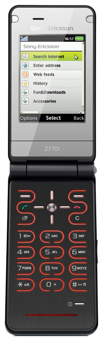 Рингтоны для Sony-Ericsson Z770i