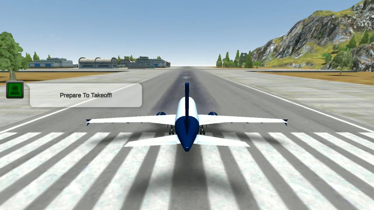 Jumbo Jet Flight Simulator captura de pantalla 1