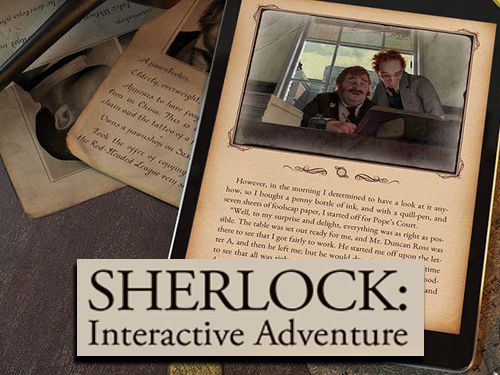 logo Sherlock: Aventura interativa