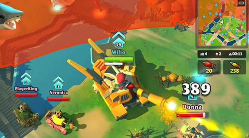 PvPets: Tank battle royale screenshot 1