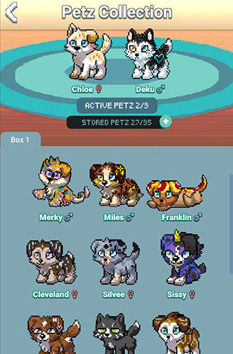 Pixel petz para Android