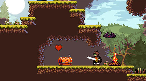 Apple knight: Action platformer captura de pantalla 1