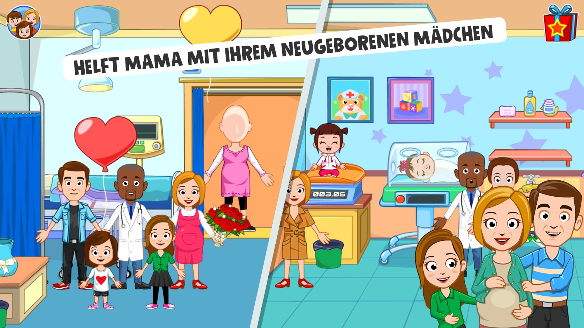 My Town : Hospital and Doctor Games for Kids für Android