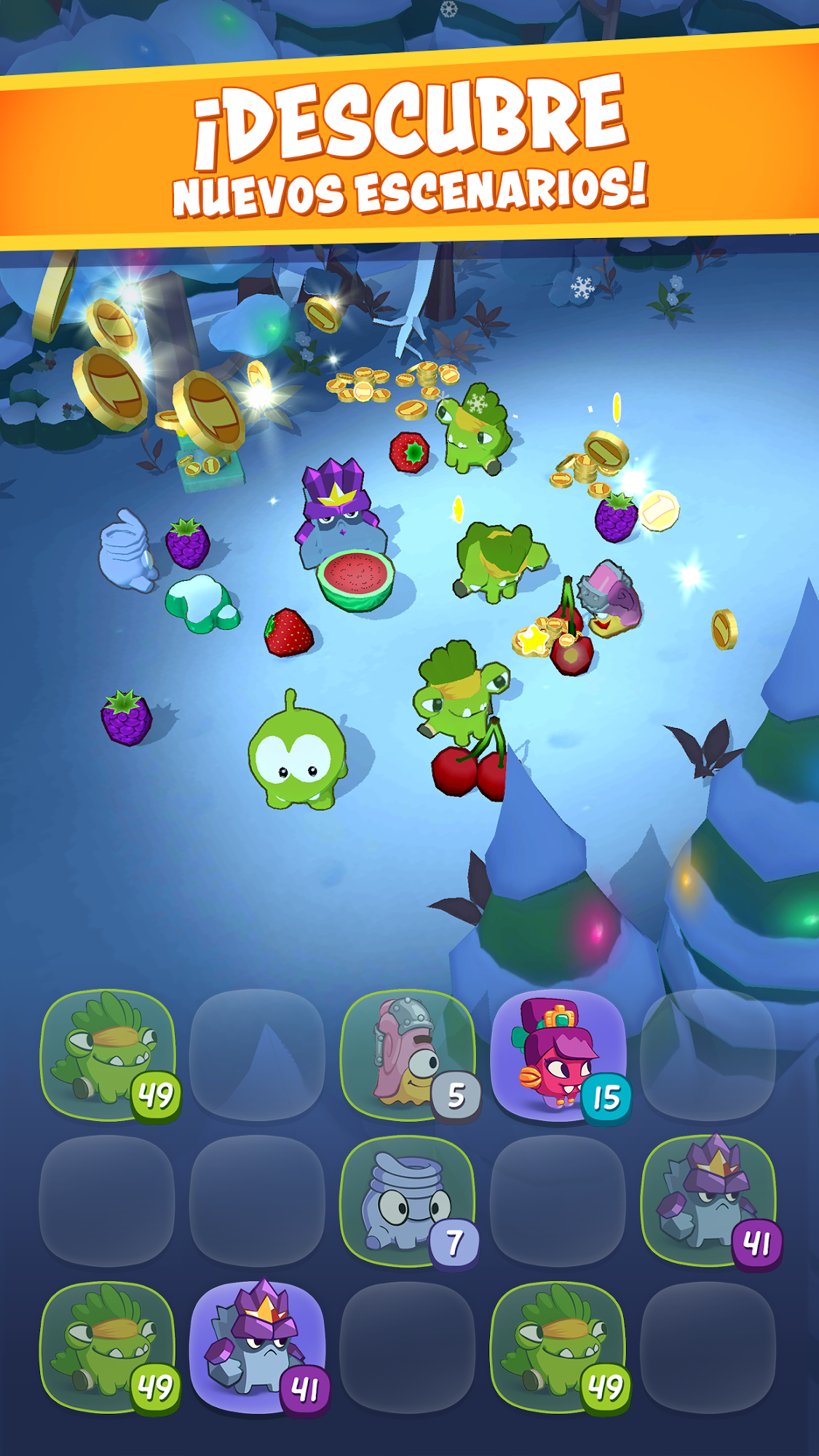Om Nom: Merge captura de pantalla 1