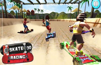 Skate Racing 3D (Free Racing games)