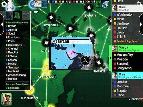 Strategy games Pandemic: The board game