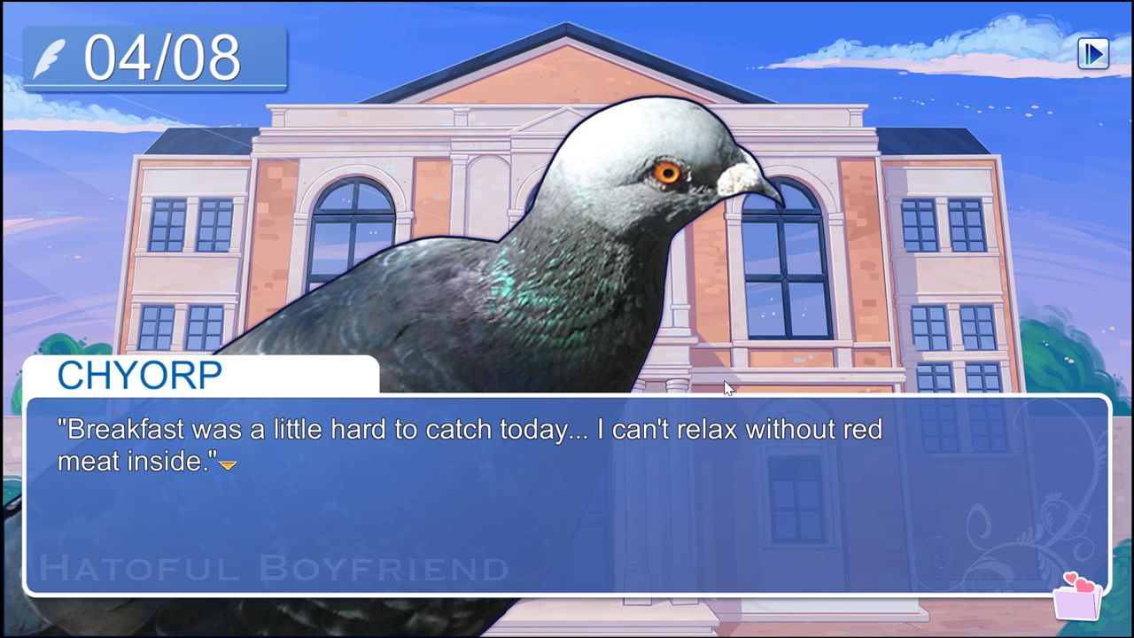 Hatoful Boyfriend screenshot 1