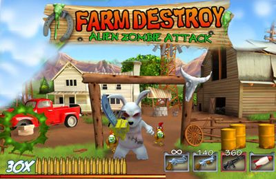 logo Farm Destroy: Alien Zombie Attack