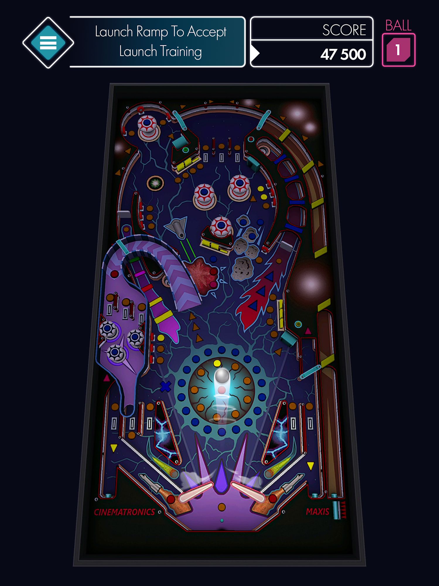 Space Pinball: Classic game capture d'écran 1