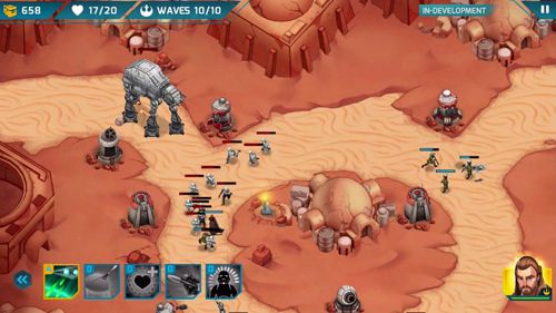 Star wars: Galactic defense in Russian