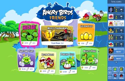 Angry Birds Friends in Russian