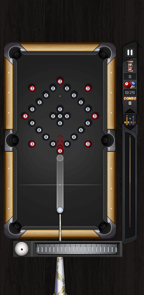 Shooting Pool-relax 8 ball billiards スクリーンショット1