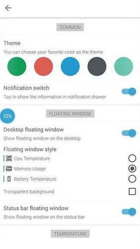 Imagen Monitor de CPU - Temperatura, uso, rendimiento