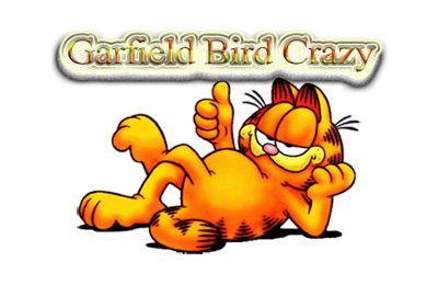 logo Garfield Bird Crazy