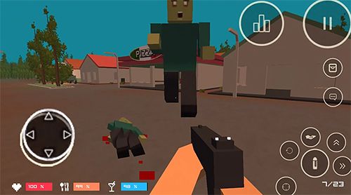 Shooter games Pixel Z: Gun day