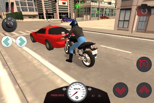 Escola de condução de moto em português