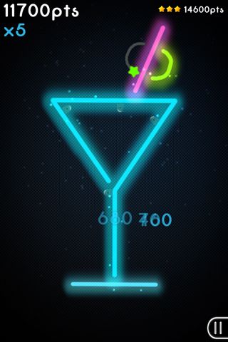 Neon mania for iPhone for free